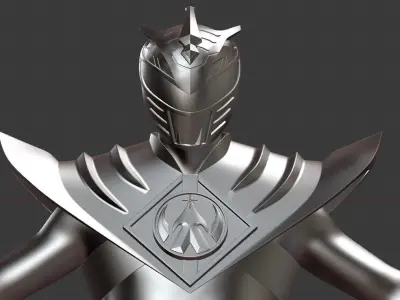 MMPR Lord Drakkon - hemlmet and body armor 3D print model