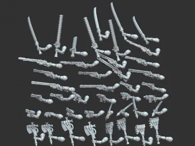 Scavenger Bikers 3D print model