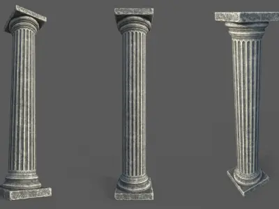 Game Art  Roman Asset Pack Low-poly 3D model