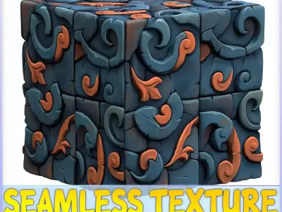 Stylized Floor Seamless Texture Texture 17
