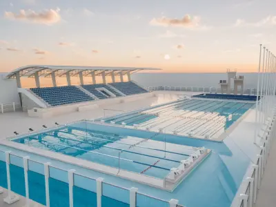 Swimming Pool 3D model 33