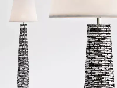 Nico Floor Lamp Arteriors 3D model