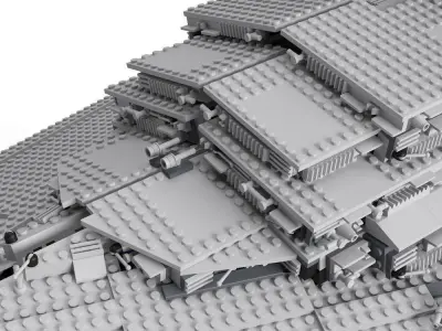 LEGO - Imperial Star Destroyer 3D model