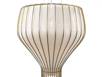 Fabbian saya chandelier Low-poly 3D model