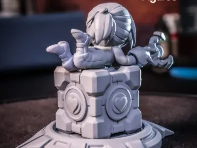 Chibi Chell - Portal 3D print model