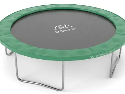 Trampoline Low-poly 3D model