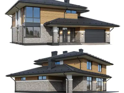 Modern V151 with BLENDER file 3D model