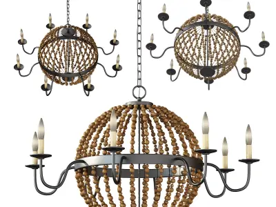 Ventura Chandelier 3D model