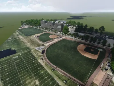 Simmons Hall MIT 3D model