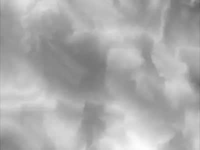 Mountain Range 01 Low-poly 3D model