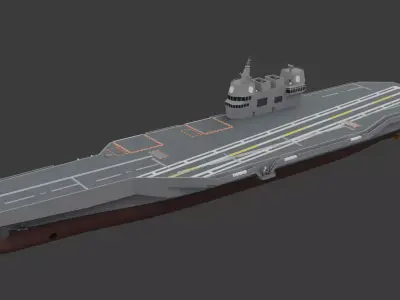 Korean Ghost Commander Carrier 3D model