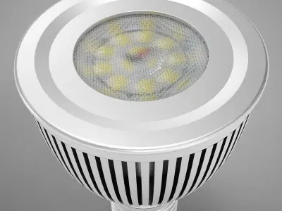 Par 20 HD LED light Bulb model 3D model