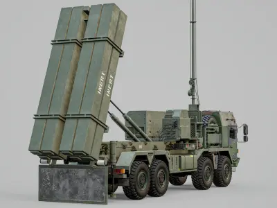  MEADS PAC-3 MSE Launcher Vehicle PBR 