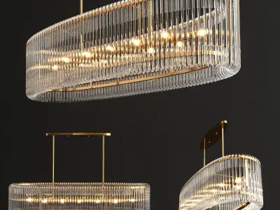 Collection luminaire and arteriors 3D model