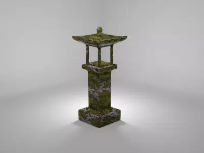 Asian Shrine Free 3D model