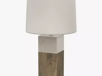 Woodrow Table Lamp 3D model
