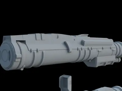 Sci-Fi RPG 3D model