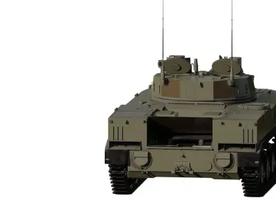 bmd 4m infantry fighting vehicle 3D model