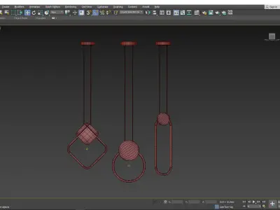 MITCH BW Low-poly 3D model