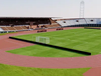Olympic Stadium Amsterdam - Netherlands 3D model