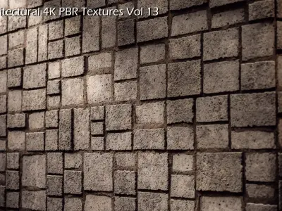 30 Architectural 4K PBR Textures Vol 13 Texture
