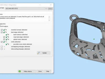 Half set 0072 3D print model