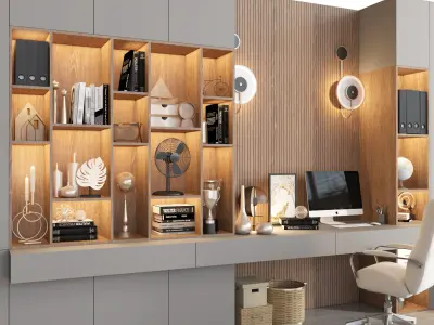 office furniture 06 3D model