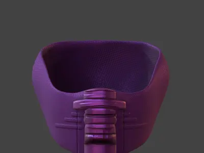 Gas mask helmet 3d model scifi Low-poly  Low-poly 3D model 164