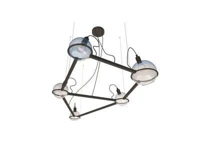 Chandelier Cephus SKU 21868 Free 3D model