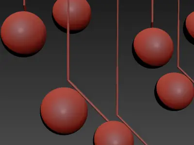 IC Lights Suspension 3D model