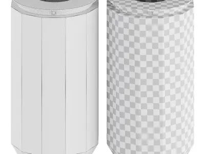 SIT WUUD Garbage bin 3D model