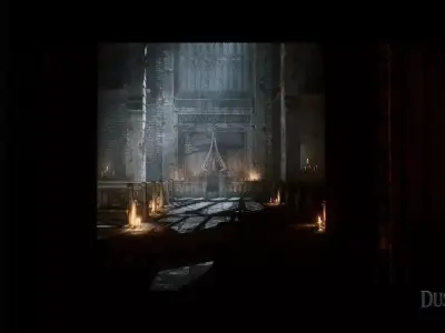 Modular Medieval Castle Low-poly 3D model