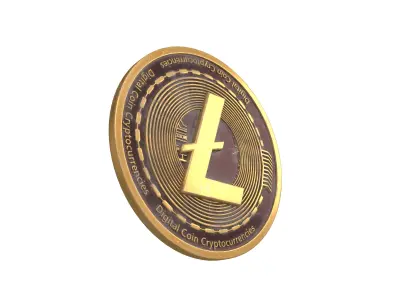Litecoin v3 002 3D model