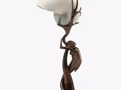 Lamp 144 Antique 3D model