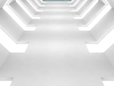 Sci Fi Tunnel 3D model