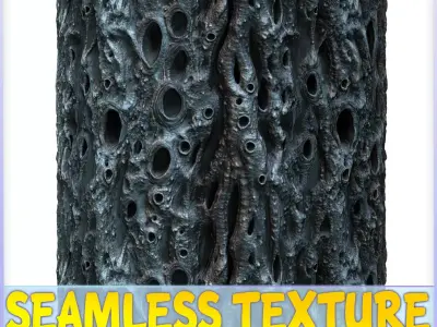Stylized Lava Seamless Texture Texture