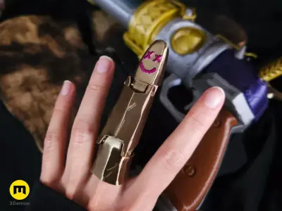 Jinx finger from Arcane 3D print model