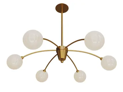 Nordic Sunlight Pendant Lamp Simig 3D model