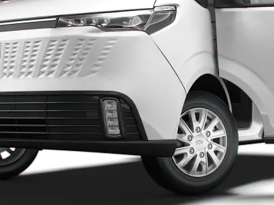 Maxus eDeliver 7 L2H1 HQ Interior 2026 3D model