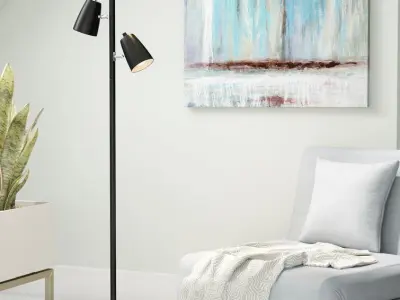 Eckles Tree Floor Lamp - 2 Colour 3D model