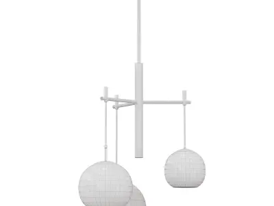 Nucleus Multi Light Pendant By ET2 3D model
