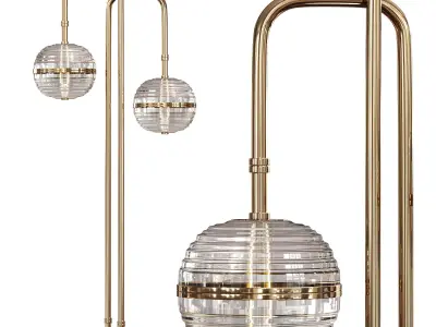 Miles Floor Lamp by Mezzo Collection 3D model