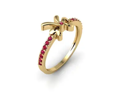Light Weight Collection Ring 3d Model and Render 3D print model