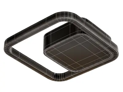 LED Ceiling Chandelier   Low-poly 3D model purchase
