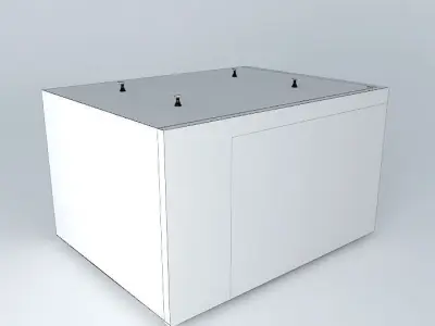 Smart Furniture Home Office using THORN light fittings Free 3D model