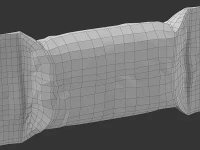 Collection Chocolate Bars 5in1 3D Model Pack