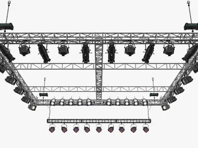  Light Hanging Truss 