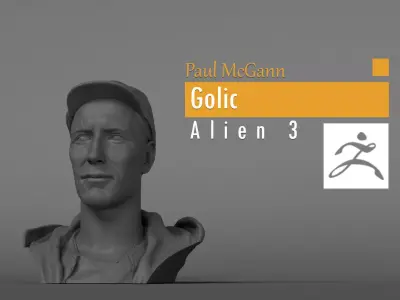 Paul McGann - Golic - Alien 3 3D print model