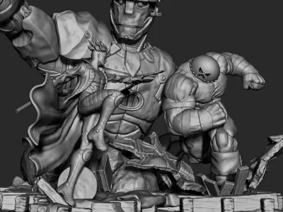 Sentinel Diorama 2 3D print model