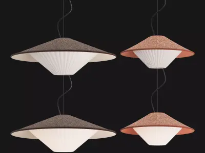 Otto Pendant lamp by Servomuto 3D model